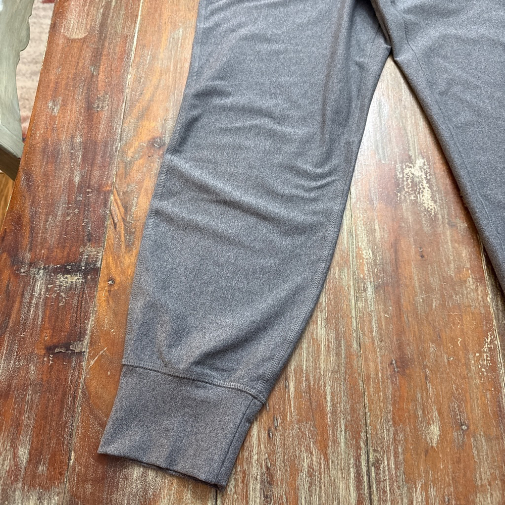 Old Navy Active Heathered Gray Powersoft High Rise Joggers Medium - Picture 3 of 12